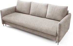 Sofa BELISSA funkcja spania pojemnik BOUCLE, Bukla quelle 05 1
