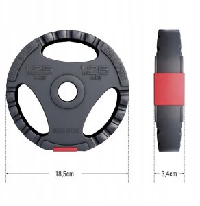 1,25KG OBCIĄŻENIE WINYLOWE TALERZ KIEROWNICA 5