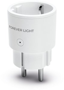 Forever Light Gniazdo Sieciowe WiFi Smart 240V 10 A - FLSP10A 1