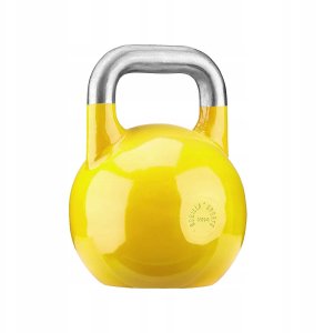 Kettlebell Gorilla Sports KETTLEBELL TURNIEJOWY 16KG KULA HANTEL KETTLE STAL 4