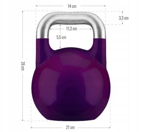 Kettlebell 20 kg stalowy Competition 5