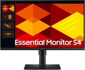 Samsung Essential S4 S27D402GAU - S40GD Series - LED-Monitor - 68.6 cm (27") - 1920 x 1080 Full HD (1080p) @ 100 Hz - IPS - 250 cd/m2 - 1000:1 - 5 ms - 2xHDMI, DisplayPort - Schwarz 1