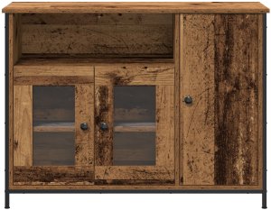 vidaXL Rustykalny kredens Stare drewno Drewno kompozytowe 100 x 35 x 75 cm 6