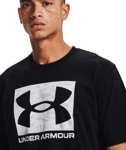 Koszulka męska Under Armour ABC Camo Boxed Logo czarna L 3