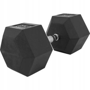 Hantla 45 kg profesjonalna sześciokątna HANTEL 1