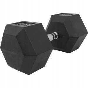 Hantla 42,5 kg sześciokątna HEX GorillaSports 1