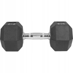 Hantla 12,5kg żeliwna gumowana profesjonalna 2