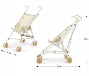 Milly Mally Wózek dla lalek Julia Nature 8