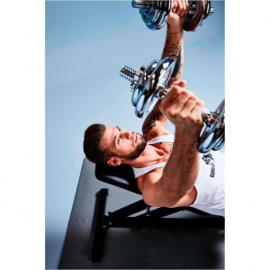 Ławka regulowana treningowa czarna 13