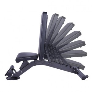 Ławka regulowana czarna 12