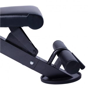 Ławka regulowana czarna 18