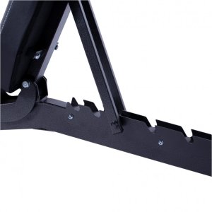 Ławka regulowana czarna 10