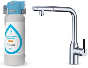 System filtrujący Dafi FLOW COMFORT D1 + bateria trójdrożna SKANDI chrom 1