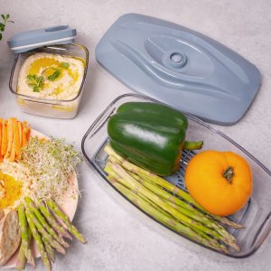 Pojemnik próżniowy na żywność SeeYoo 1,5l stalowy 3