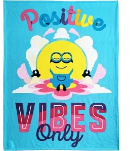 Koc polarowy 130 x 170 cm Minions 1