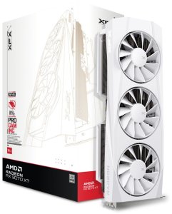 Karta graficzna XFX Quicksilver Radeon RX 9070 XT White Gaming 16GB GDDR6 (RX-97TQICKW9) 1