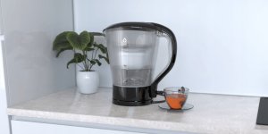 Elektryczny czajnik filtrujący Dafi 2w1 czarny z wkładem AGD+ Unimax 10