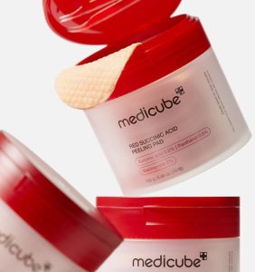 Medicube Red Succinic Acid Pad - Płatki z kwasem bursztynowym, 70szt 4