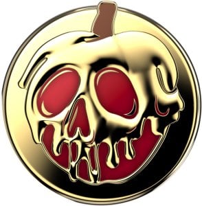 Uchwyt i podstawka do telefonu           Popsockets Round Disney Enamel Poison Apple MagSafe złoty 114075 2