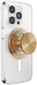 Uchwyt i podstawka do telefonu           Popsockets Round Radial Gold Aluminum MagSafe złoty 807259 10