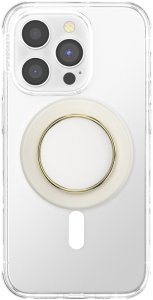 PopSockets Uchwyt i podstawka do telefonu Popsockets Round Luxe Coconut Creme Enamel MagSafe beżowy 808938 4