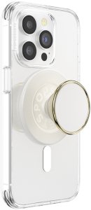PopSockets Uchwyt i podstawka do telefonu Popsockets Round Luxe Coconut Creme Enamel MagSafe beżowy 808938 5