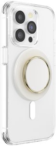 PopSockets Uchwyt i podstawka do telefonu Popsockets Round Luxe Coconut Creme Enamel MagSafe beżowy 808938 6