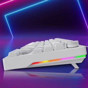 Sharkoon Gaming Tastatur Skiller SGK25 weiß DE 2