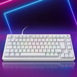 Sharkoon Gaming Tastatur Skiller SGK25 weiß DE 4