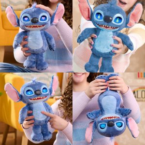 Disney Stitch Movie Emotive Eye Feature Plush 27CM 4