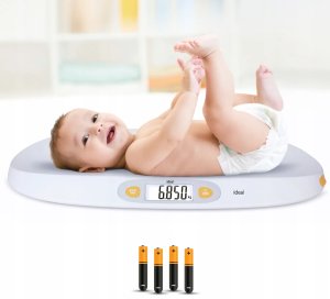 WAGA ELEKTRONICZNA DLA NIEMOWLĄT DZIECI DOKŁADNA APLIKACJA MIARA DO 25 KG 11
