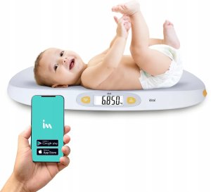 WAGA ELEKTRONICZNA DLA NIEMOWLĄT DZIECI DOKŁADNA APLIKACJA MIARA DO 25 KG 12