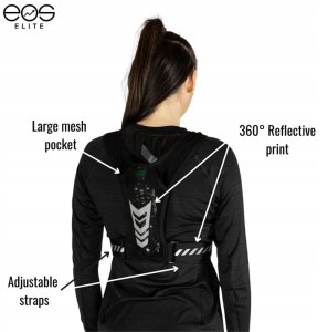 Kamizelka biegowa EOS ELITE UltraLight Black 3