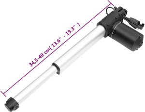 Siłownik liniowy, DC, 28 V 8