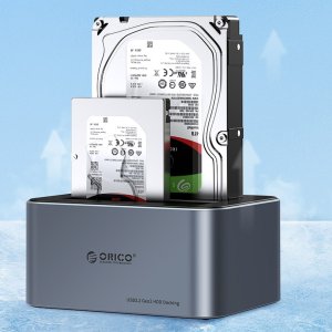Stacja dokująca Orico Stacja dokująca 6656C3-C z klonowaniem offline na 5 dysków 2.5'' / 3.5'' SATA HDD / SSD - szara ORICO 3
