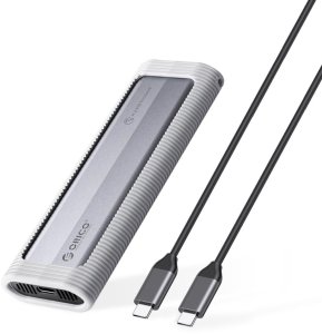 Kieszeń obudowa na dysk AXM2F M.2 SATA SSD USB-C - szara ORICO 1