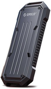 Wzmocniona kieszeń dyskowa taktyczna OXS2C3-G2 M.2 NVMe / SATA SSD USB-C - szara ORICO 1