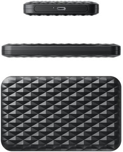 Kieszeń obudowa na dysk 2520C3-V1 2.5'' HDD / SSD USB-C 5Gb/s - czarna ORICO 2