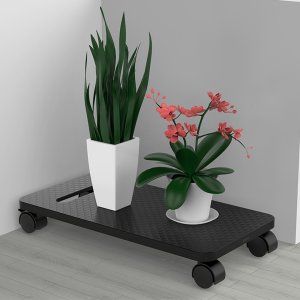 Podstawka CPB1 półka na komputer z kółkami - czarna ORICO 4