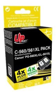 UPrint Canon Pack 560561XL 22 ml (Bk) + 18 ml (Cl) PG-560XLCL-561XL 1