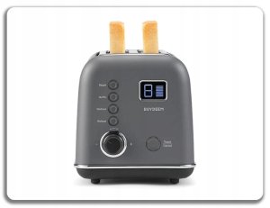 BUYDEEM 2 Slice Automatic Metal Toaster model DT730E color Ink Gray EU 13