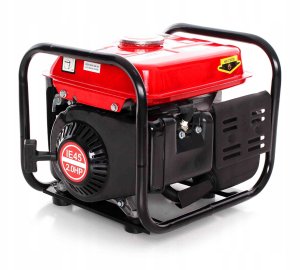 AGREGAT PRĄDOTWÓRCZY JEDNOFAZOWY 1200W GENERATOR PRĄDU PRZENOŚNY BENZYNA 2