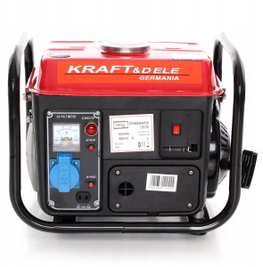 AGREGAT PRĄDOTWÓRCZY JEDNOFAZOWY 1200W GENERATOR PRĄDU PRZENOŚNY BENZYNA 4