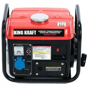 AGREGAT PRĄDOTWÓRCZY JEDNOFAZOWY 1200W GENERATOR PRĄDU PRZENOŚNY BENZYNA 10