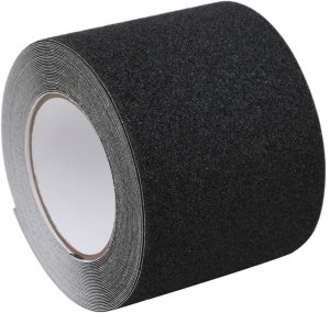 Taśma antypoślizgowa, czarna, 0,1x10 m, PVC 1