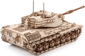 Little Story Drewniane Puzzle Model 3D - Leopard 1 4