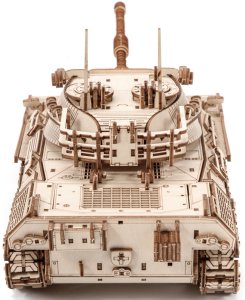 Little Story Drewniane Puzzle Model 3D - Leopard 1 9