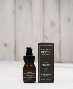 Depot No. 505 Conditioning Beard Oil Leather & Wood, 30 ml 1