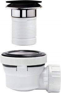 Wirquin syfon umywalkowy Nano quick-clack, czarny mat 30723978 4