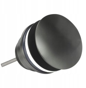 Instadrain korek klik-klak do umywalki z przelewem i bez przelewu, grafit 2875 2